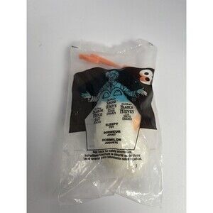 Vtg NOS 2001 McDonald’s Happy Meal Toy Disney Snow White & Dwarfs Sleepy #8